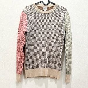 Pre-loved! J. Crew Rugged Merino Wool Bird’s Eye Sweater!